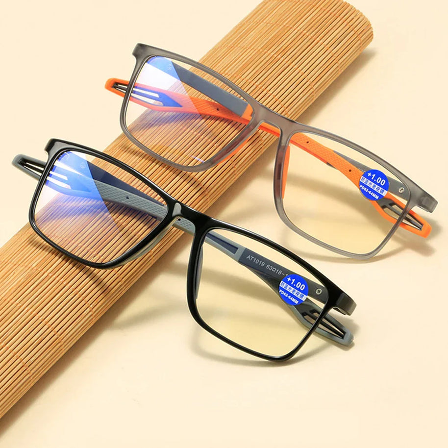 WW | Sportliche Blaulichtfilter Brille Für Herren