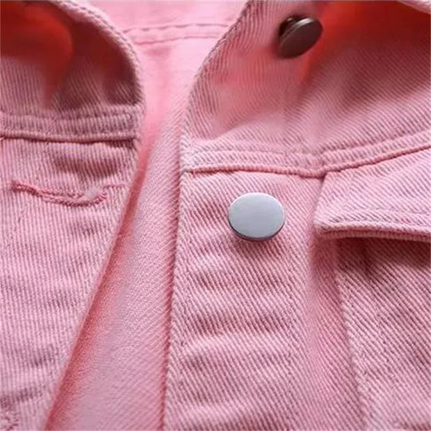WW | Denim Weste Ärmellos Ausgefranst Knopfverschluss Klassischer Kragen Lässige Passform