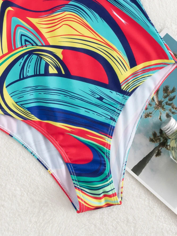 WW Badeanzug Monokini Rückenfrei