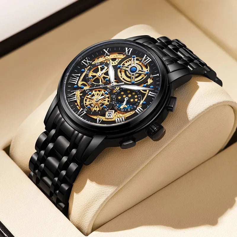 WW | Stilvolles Geschäftliches Quartz Herrenarmbanduhr