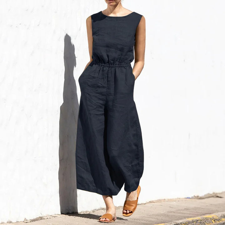 W&W Mode | Baumwoll Leinen Overall