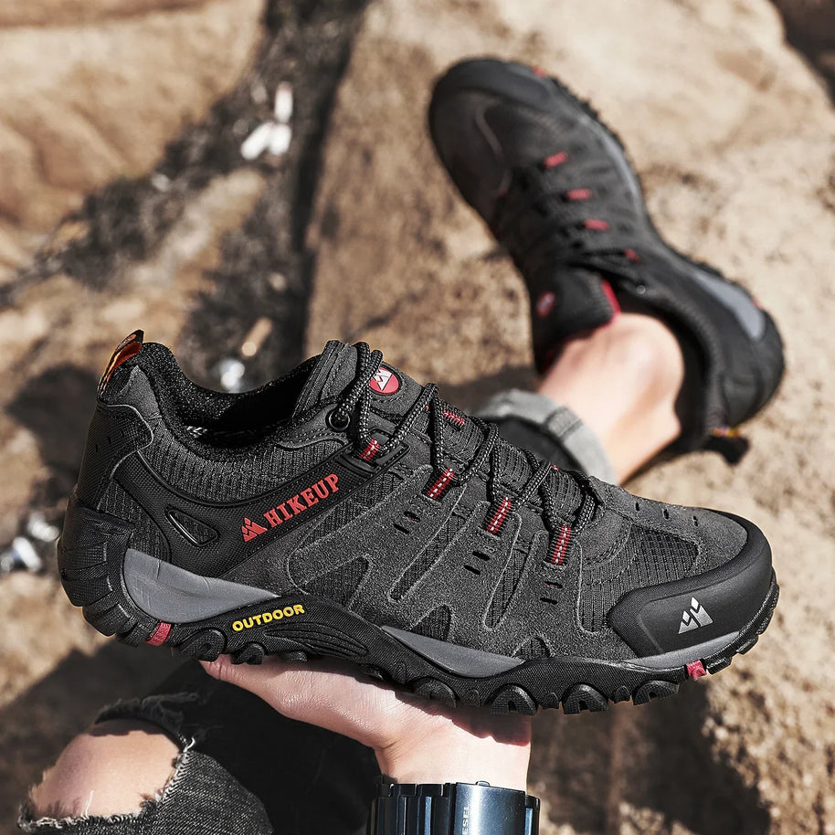 WW | Niedrig Wasserabweisende Wanderschuhe Mit Robuster Sohle Für Herren