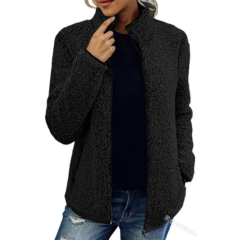 W&W Mode | Fleecejacke für Damen