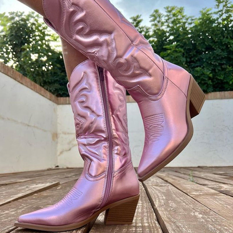 W&W Mode - Elegante Cowboystiefel