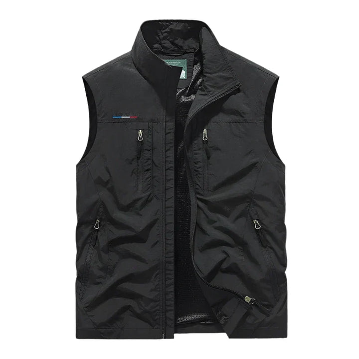 W&W Mode | Mehrfachtaschen Nylon Bodywarmer Für Herren