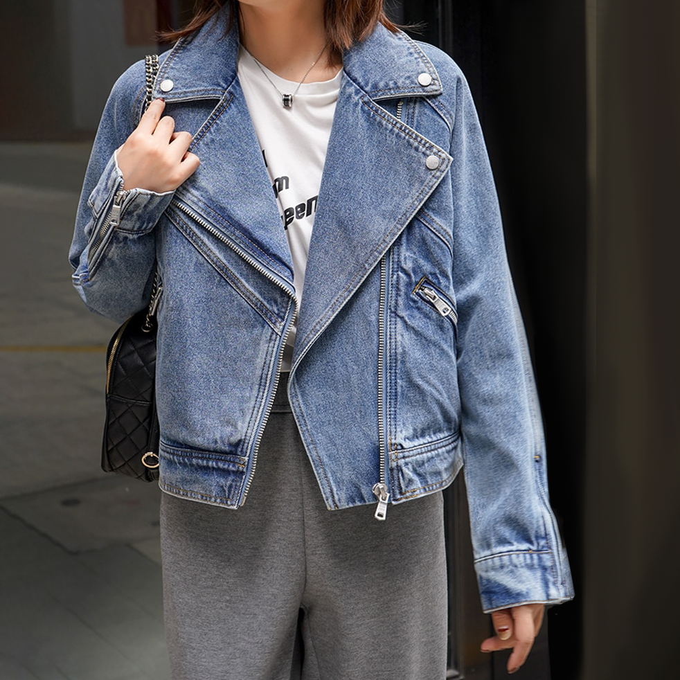 W&W Mode | Weinlese Denimjacke