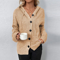 WW | Bequemer Hooded Cardigan