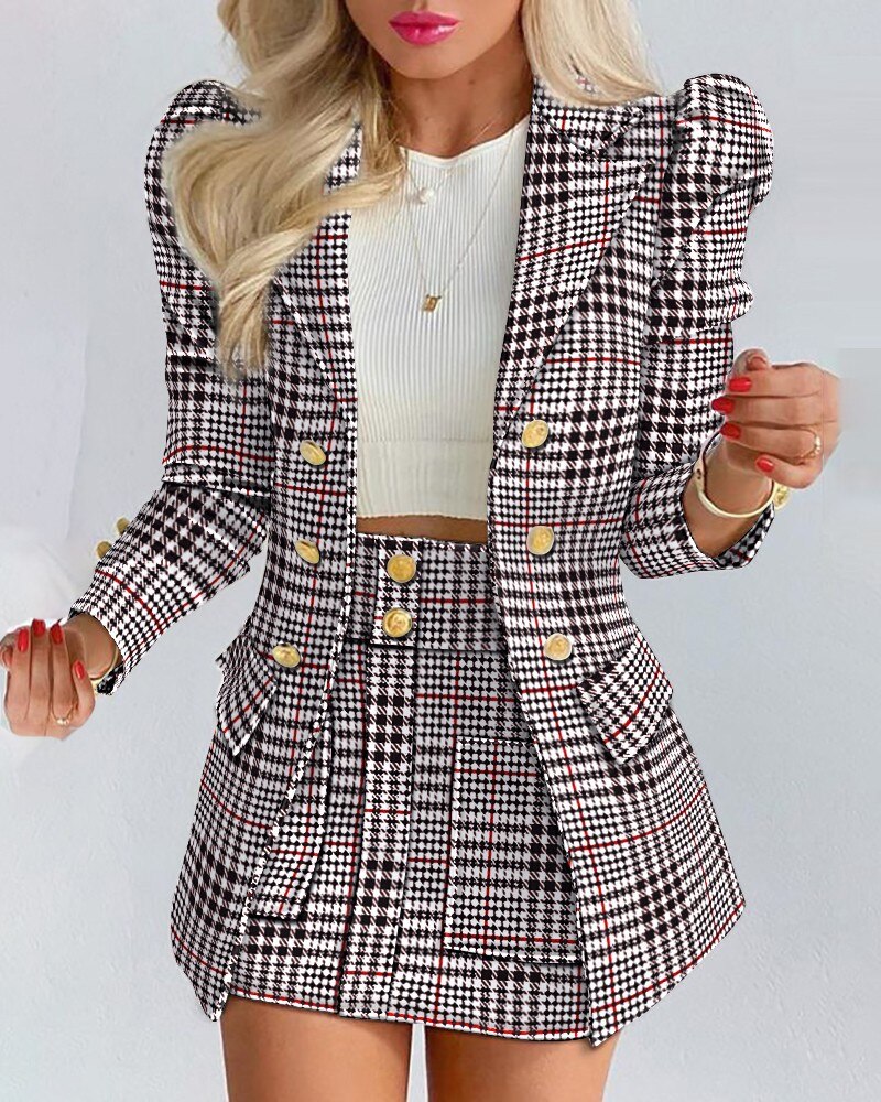 WW | 2-Teiliges Set Blazer + Rock