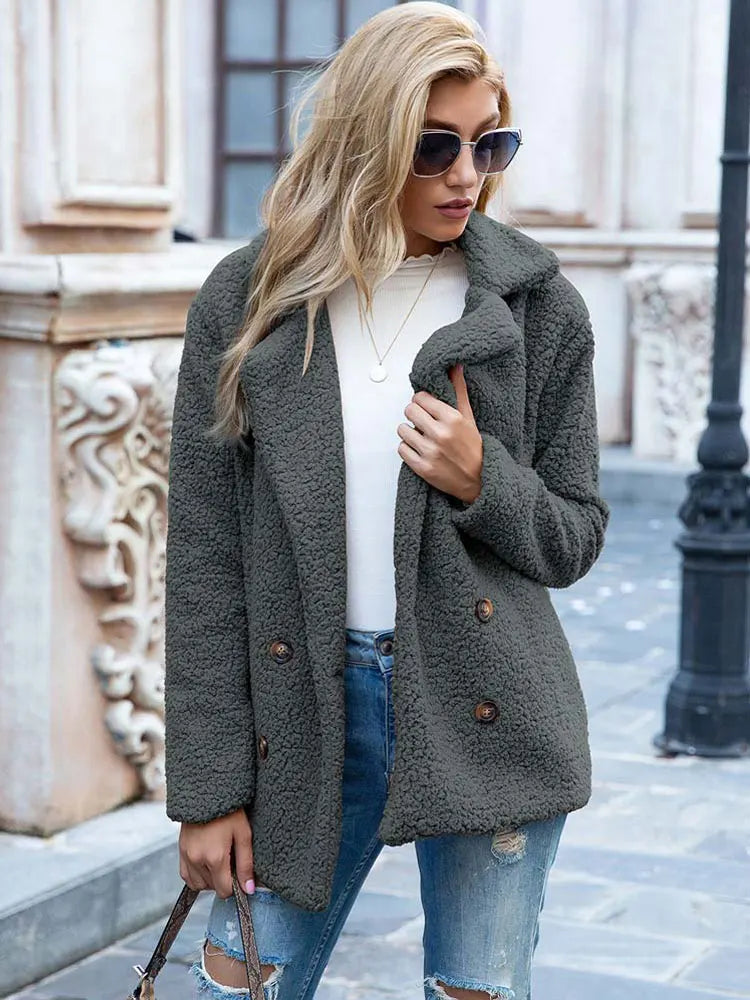 Faux-Fur Jacke