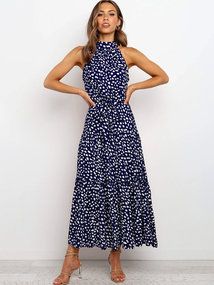 W&W Mode | Polka Neckholder Kleid