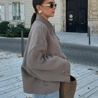 WW | Gepolsterte Halbsaisonjacke Mit Knöpfen