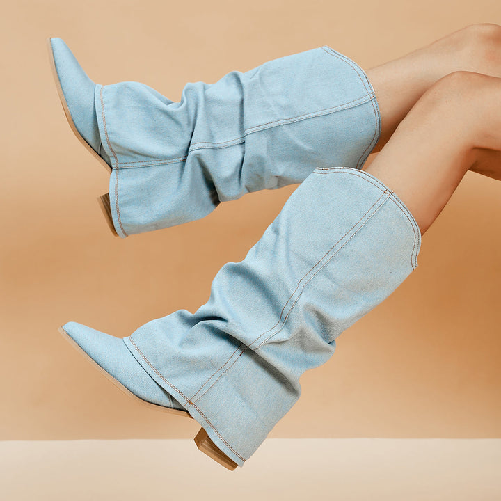 W&W Mode - Elegante Damen Stiefel