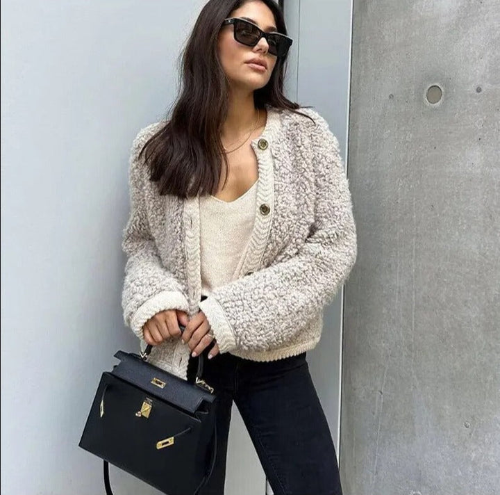 W&W Mode | Teddy-Cardigan