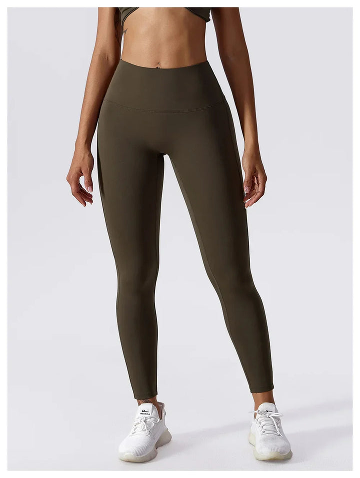 W&W Mode | Atmungsaktive Push-up Yoga Leggings Mit Pfirsich Hebung
