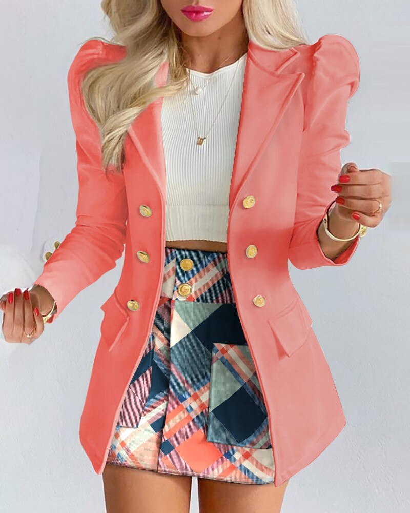 WW | 2-Teiliges Set Blazer + Rock