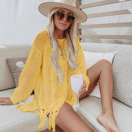 WW Boho Strick Sommerkleider
