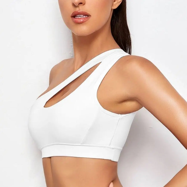 W&W Mode | Einseitiger Push up Stoßfester Sport Bh Für Frauen
