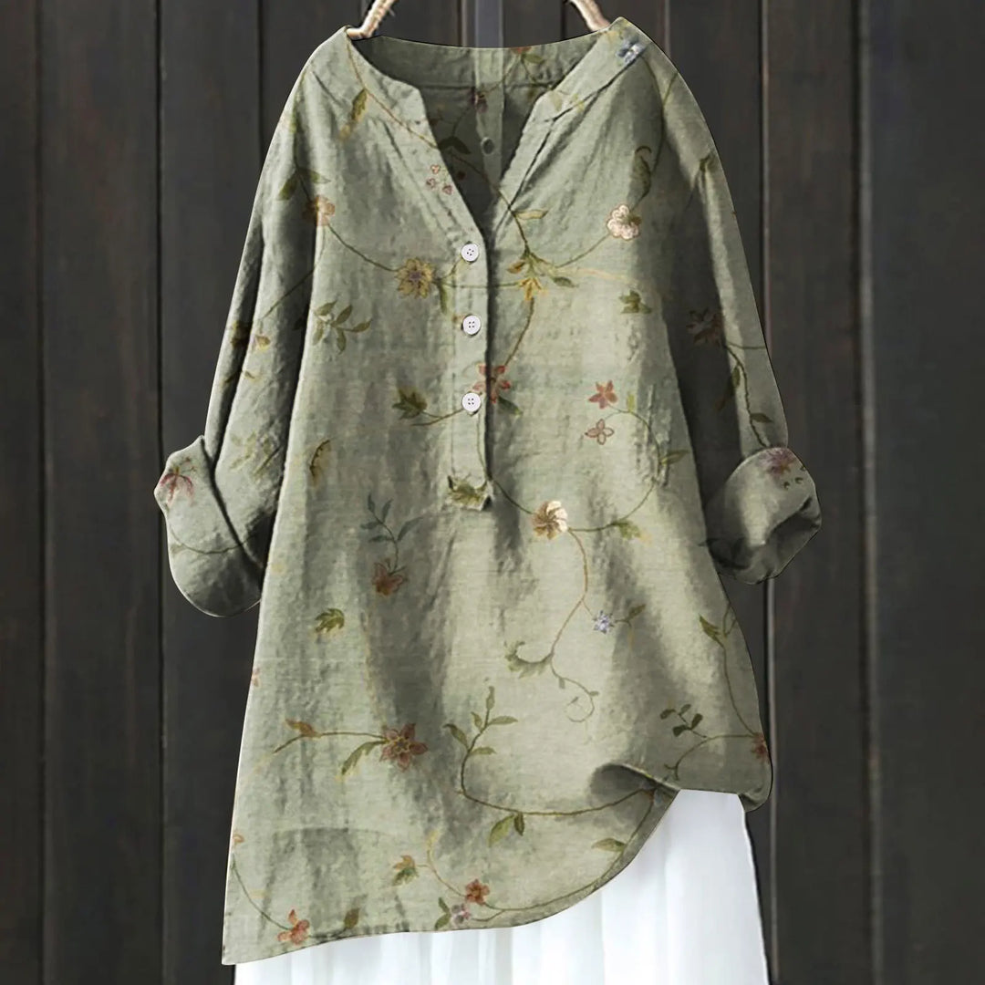 W&W Mode | Langarmbluse Mit Blumenmuster