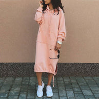 WW | Langer Hoodie – Bequem und stylisch für Alltag und Freizeit