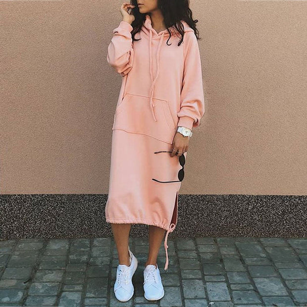 WW | Langer Hoodie – Bequem und stylisch für Alltag und Freizeit