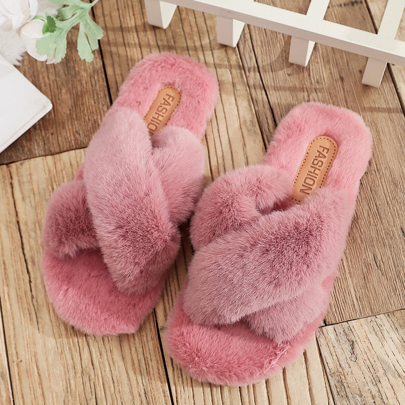 WW | Winter-Fluffige Hausschuhe Mit Gemütlicher Wärme Für Frauen