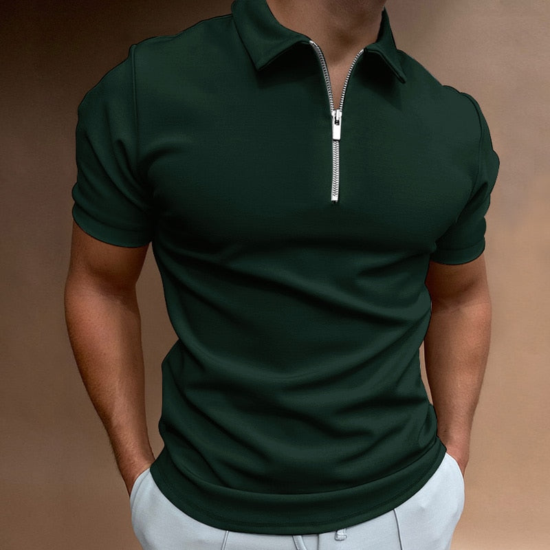 W&W Mode | Zip-Up Polo-Shirt