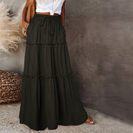 WW | Langer Hochtaillierter Maxi Rock