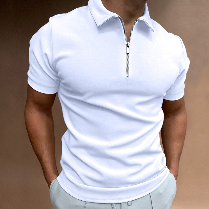 W&W Mode | Zip-Up Polo-Shirt