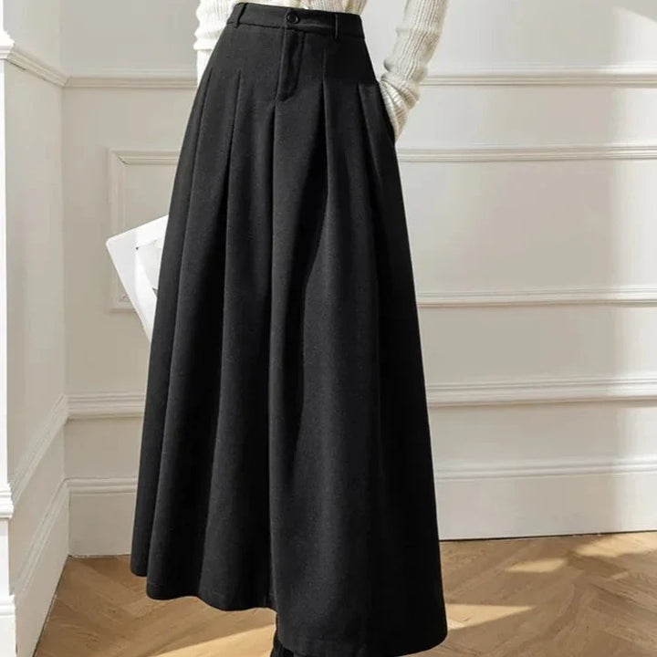Damen Wollrock für Herbst und Winter