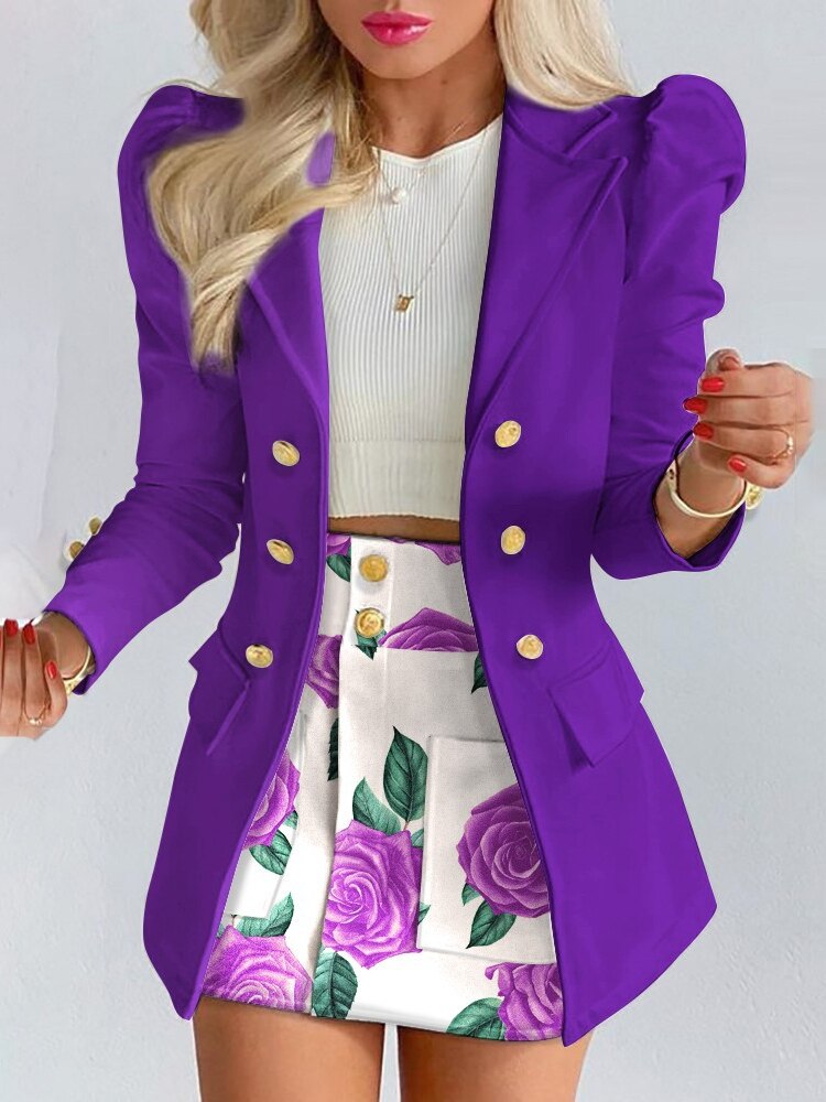 WW | 2-Teiliges Set Blazer + Rock