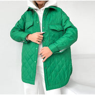gesteppte Jacke mit Druckknöpfen