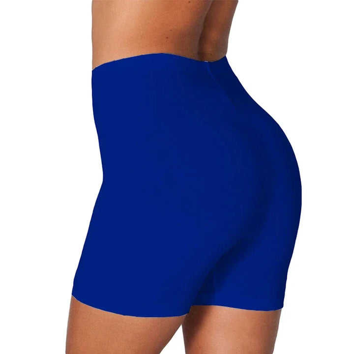 W&W Mode | High Waist Stretch Fit Fahrradshorts Atmungsaktive Slim Athleisure Unterteile
