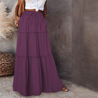 WW | Langer Hochtaillierter Maxi Rock