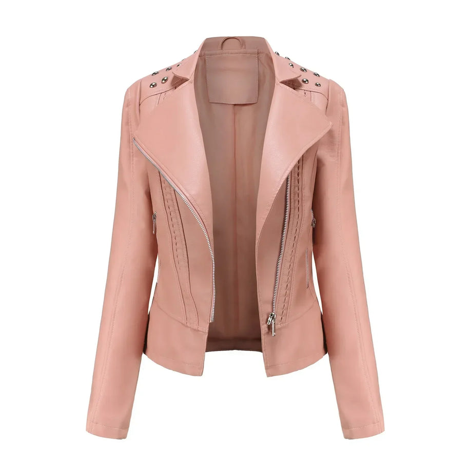WW | Elegante Lederjacke Für Damen.