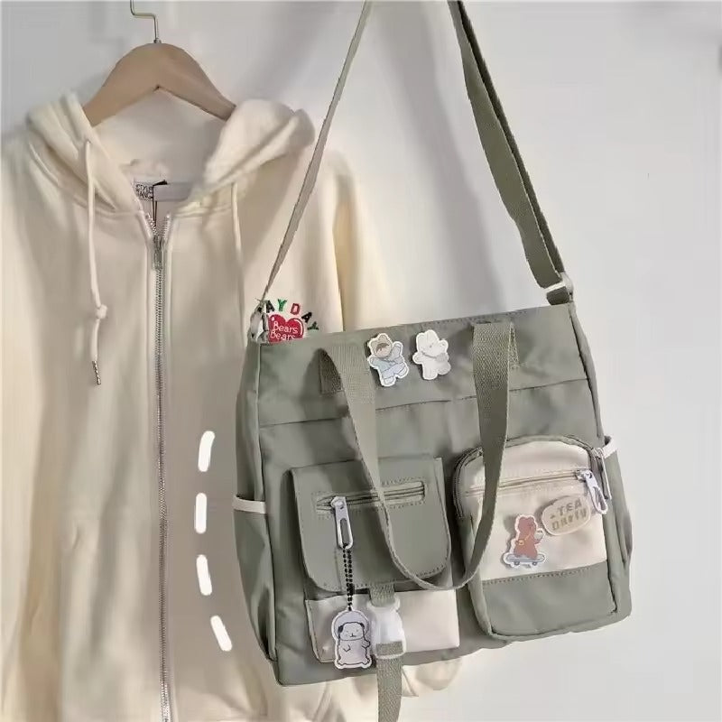 WW | Wasserdichte Canvas Handtasche Schutz Gegen Regen Und Chaos
