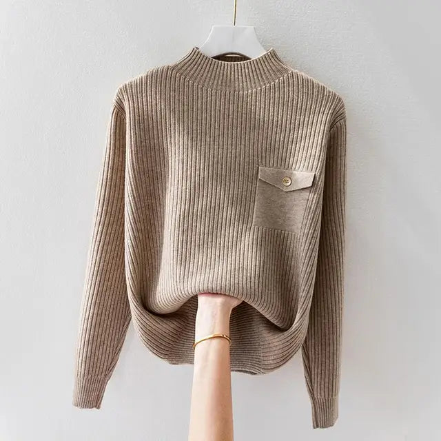 WW | Schlichter und eleganter Feinstrickpullover