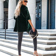 WW | Uplifting My Way Kimono Jacke Aus Samt