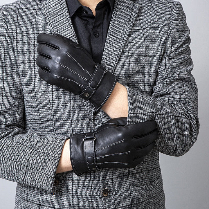 W&W Mode Damen Lederhandschuhe | Schaffell Handschuhe fürs Fahren