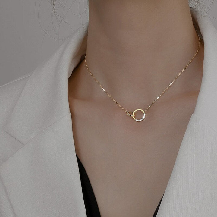 W&W Mode Schillernde Silber-Schönheit | Damen Eleganter Zirkonia-Anhänger aus 925er Sterling Silber