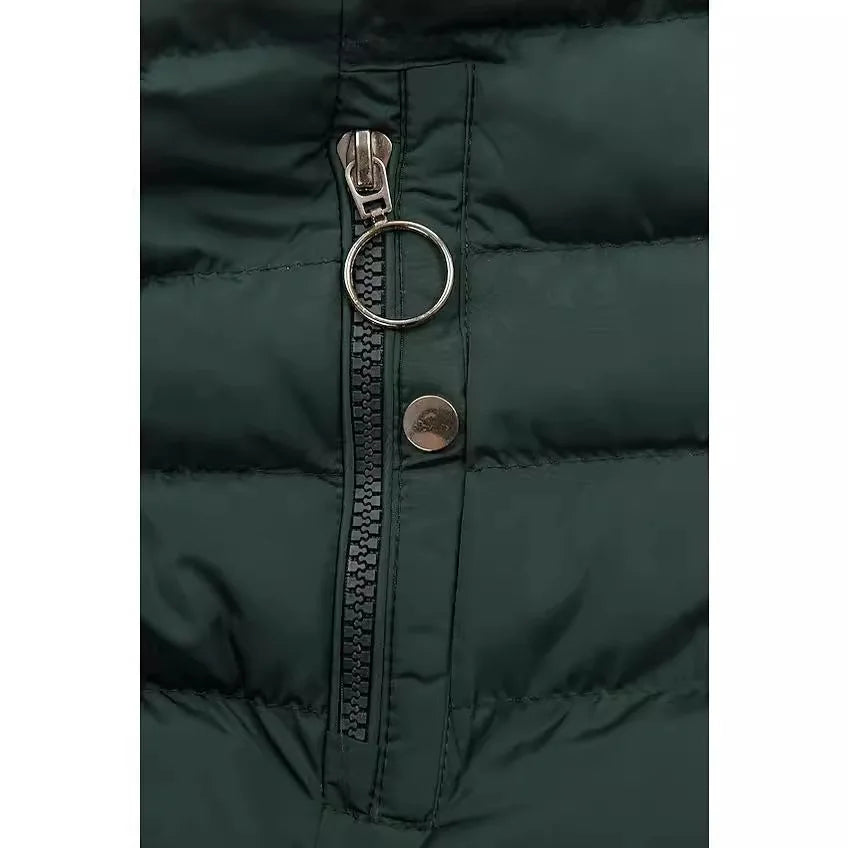W&W Mode - Wintermantel für Damen - Mit Fellkragen, Kapuze und Reißverschluss