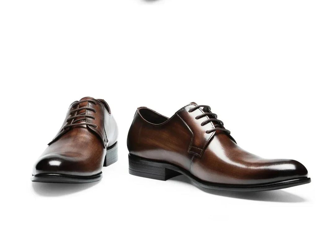 W&W Mode | Schnürschuhe Italiano Derbi Leder Anzugschuhe Herren