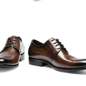 WW | Schnürschuhe Italiano Derbi Leder Anzugschuhe Herren