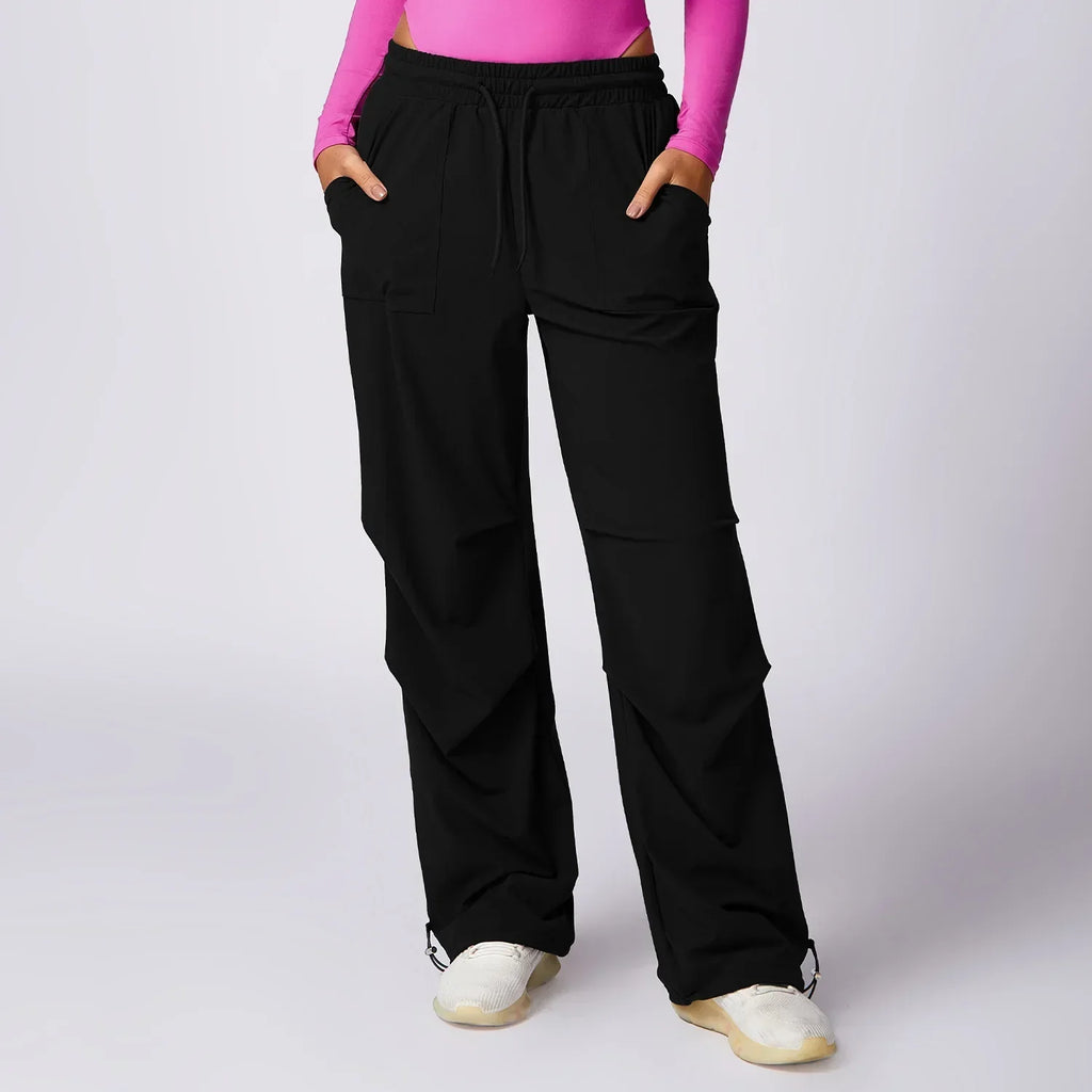 WW | Trocken Damenhose Mit Elastischem Bund Und Taschen