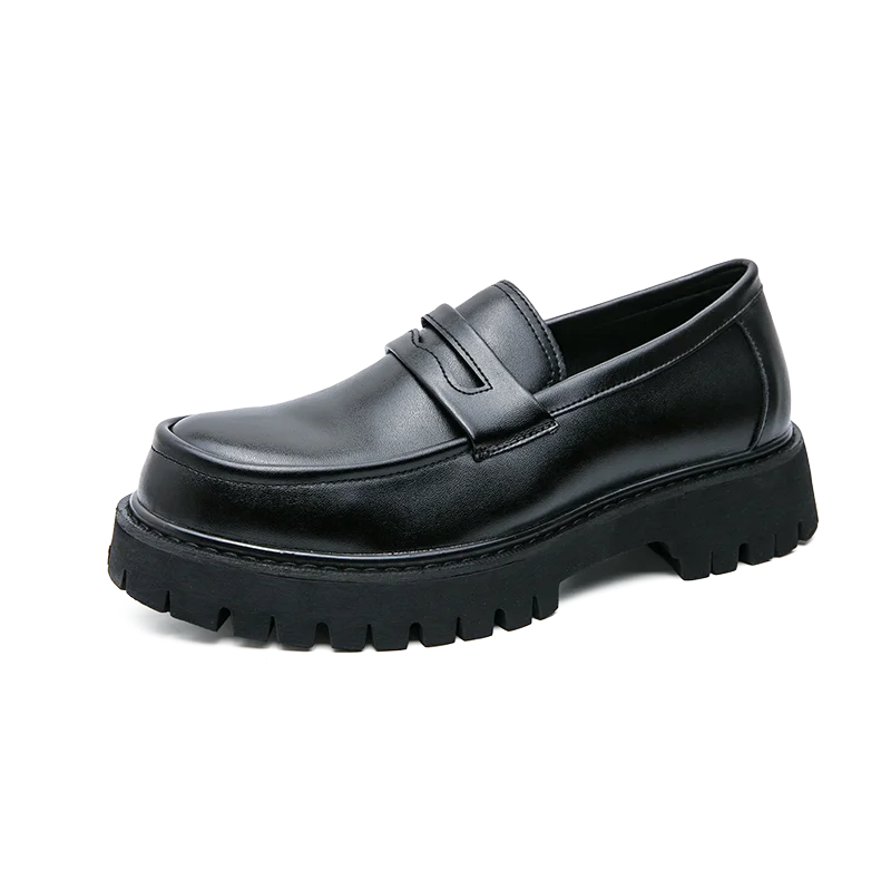 W&W Mode | Premium Geschäftliche Herren Loafers Hohe Sohle