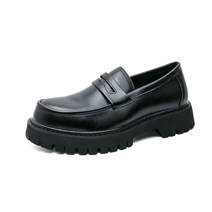 W&W Mode | Premium Geschäftliche Herren Loafers Hohe Sohle