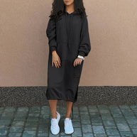 WW | Langer Hoodie – Bequem und stylisch für Alltag und Freizeit