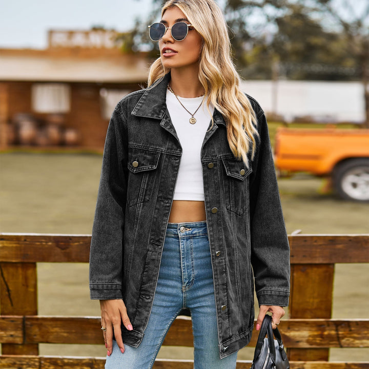 W&W Mode Die Vintage Jeansjacke unter Ihrem Mantel