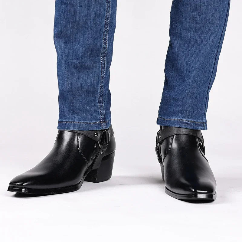 WW | Hochwertige Modische Chelsea Cowboystiefel Für Herren