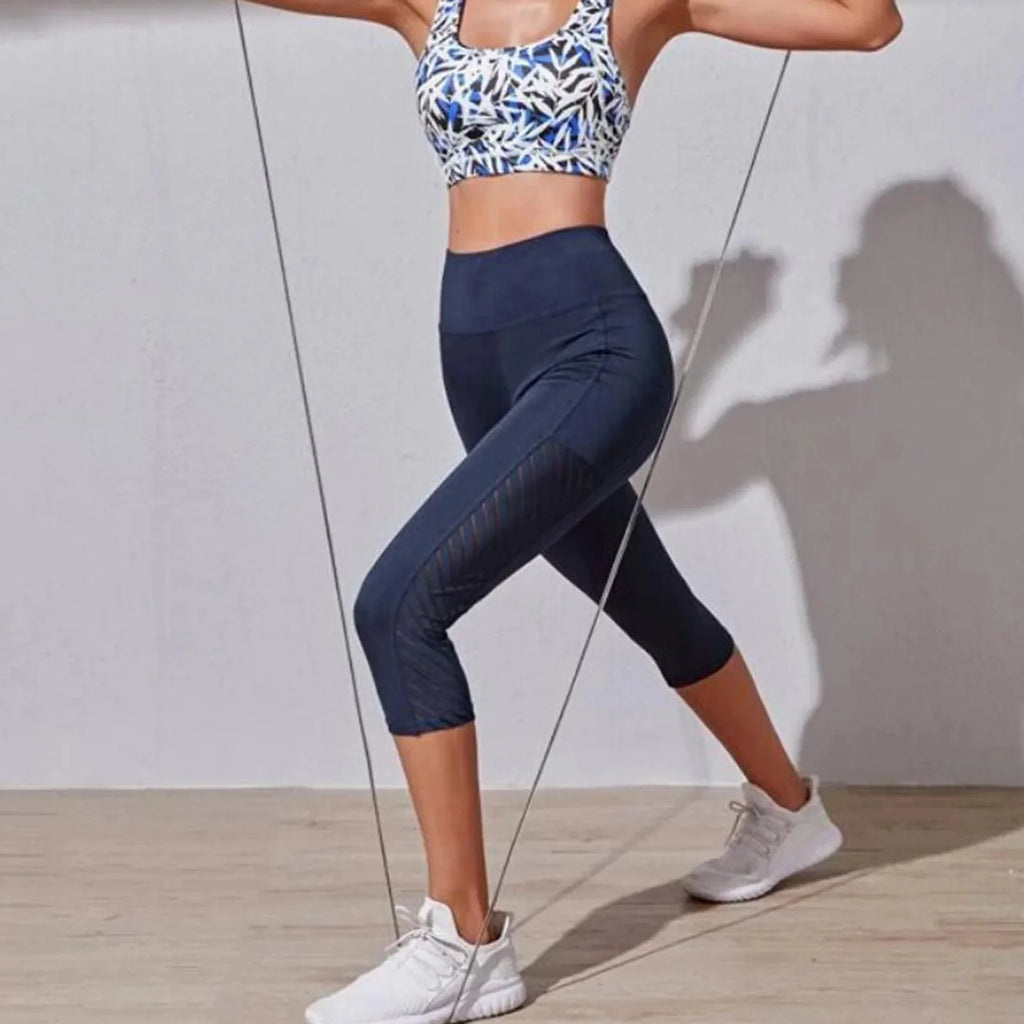 Wolff | Sportleggings mit Mesh-Panels