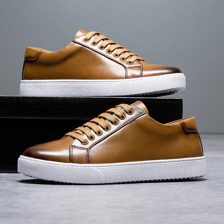 W&W Mode | Leren Herren Sneaker